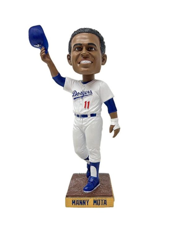 April 29, 2023 Los Angeles Dodgers Manny Mota Bobblehead Stadium