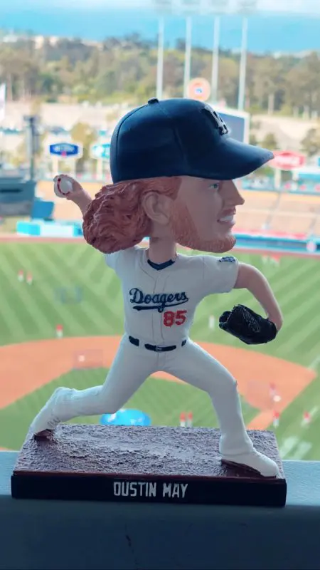LA Dodgers, Dustin May Bobblehead, 09/22/22 Stadium Giveaway
