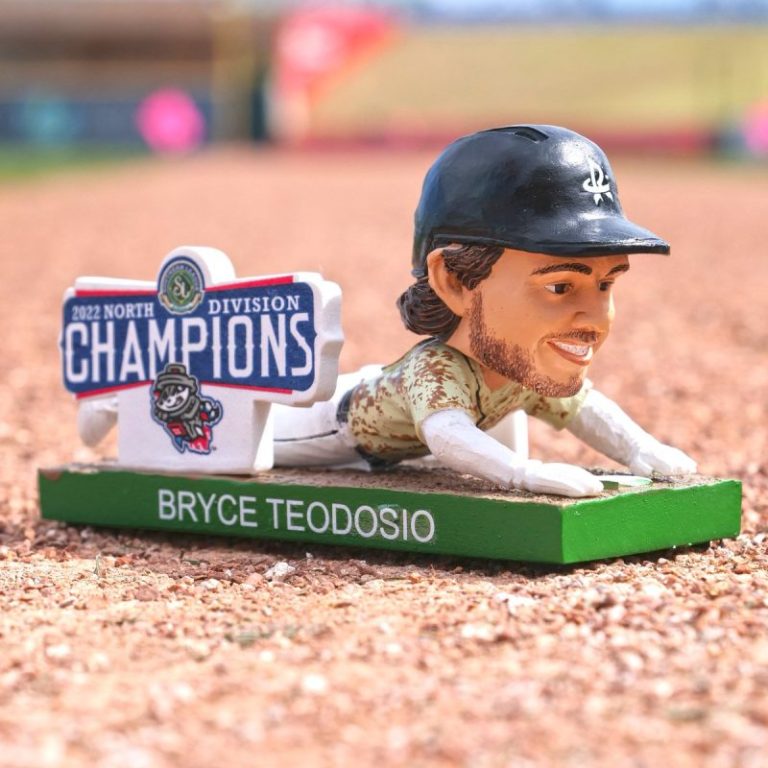 May 16, 2023 Rocket City Trash Pandas – Bryce Teodosio Bobblehead