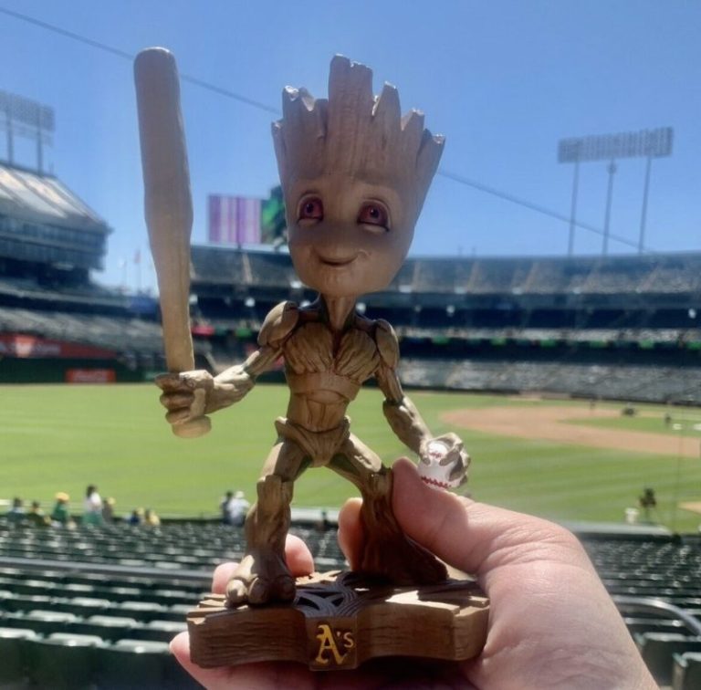 May 13, 2023 Oakland Athletics – Groot Bobblehead