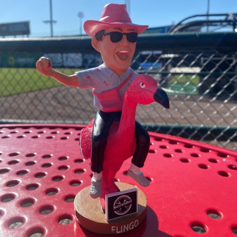 May 16, 2023 Richmond Flying Squirrels – Wacky Hot Dog Vendor bobblehead