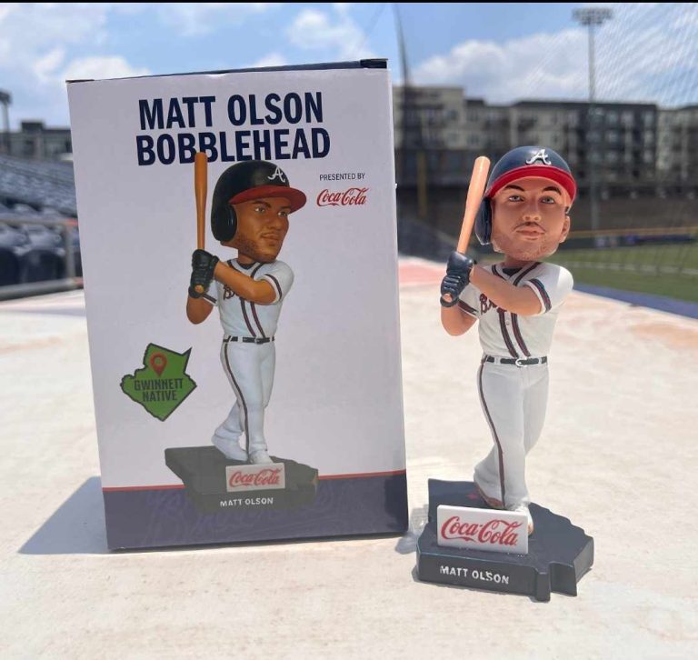 June 24, 2023 Gwinnett Stripers – Matt Olson Bobblehead