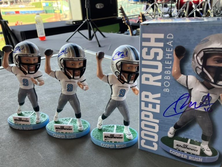 June 17, 2023 Lansing Lugnuts – Cooper Rush Bobblehead