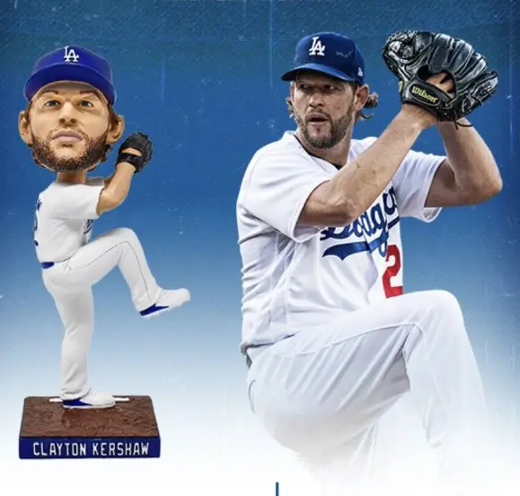 June 15, 2023 Los Angeles Dodgers - Clayton Kershaw Bobblehead