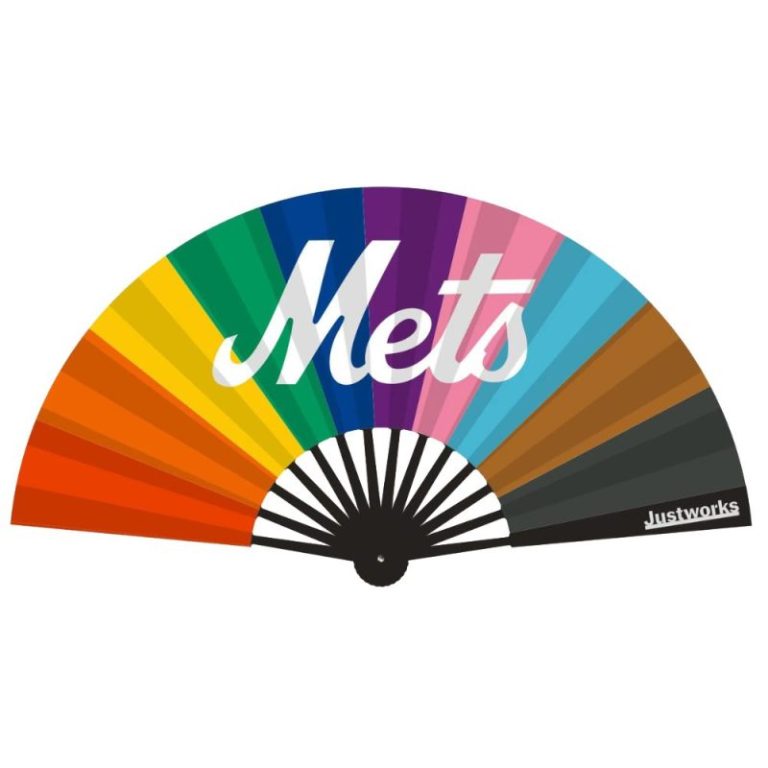 June 16, 2023 New York Mets – Pride Hand Fan