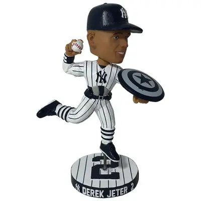 New York Yankees - Derek Jeter Captain America Bobblehead