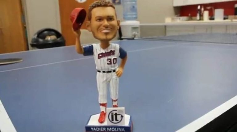 June 9, 2023 Peoria Chiefs – Yadier Molina Bobblehead