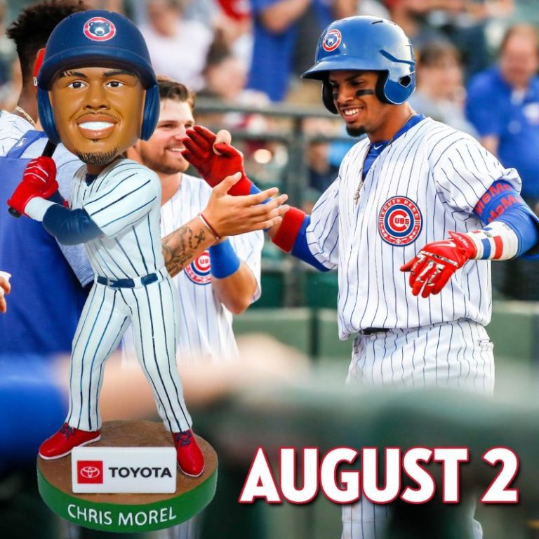 August 2, 2023 South Bend Cubs – Chris Morel Bobblehead
