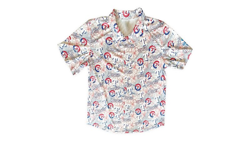 June 4, 2023 Texas Rangers - Rangers Hawaiian Shirt - Stadium Giveaway  Exchange