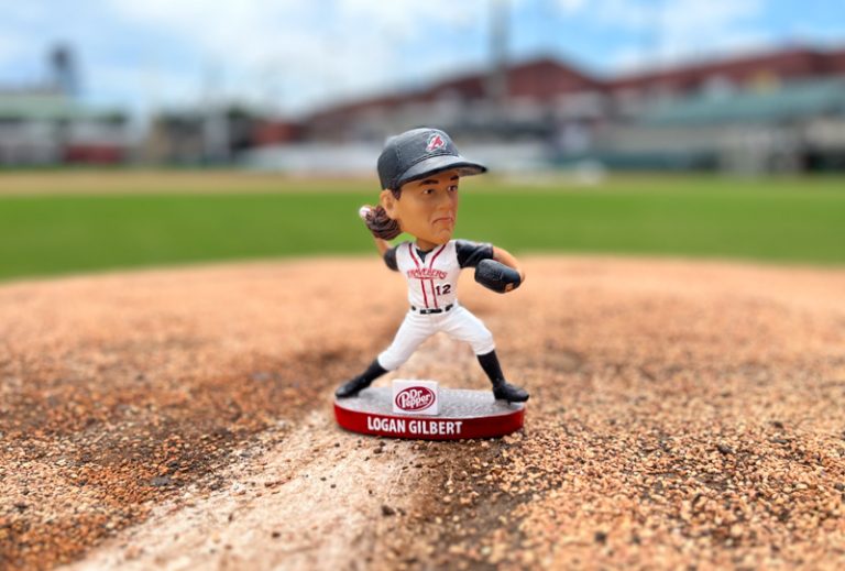 July 15, 2023 Arkansas Travelers – Logan Gilbert Bobblehead