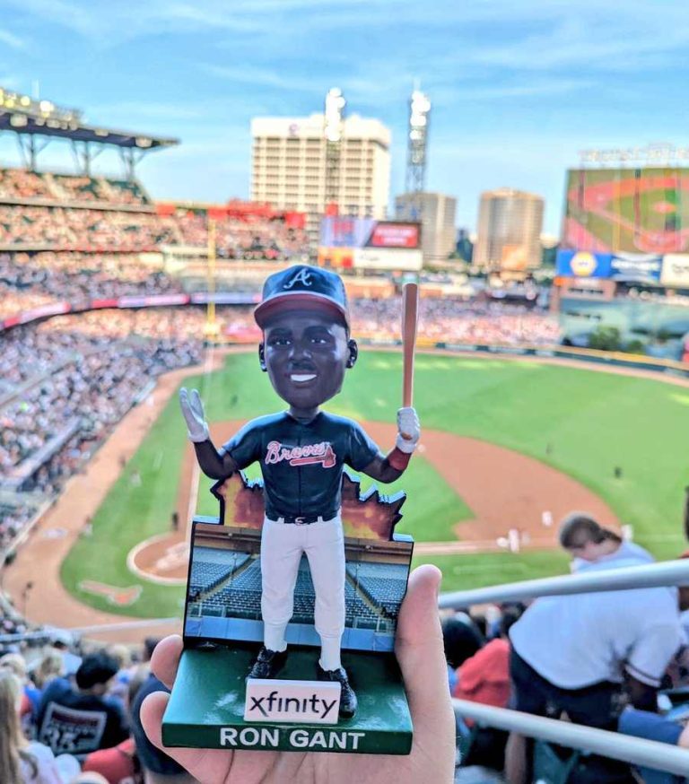 July 19, 2023 Atlanta Braves – Ron Gant ’93 Pressbox Fire Bobblehead