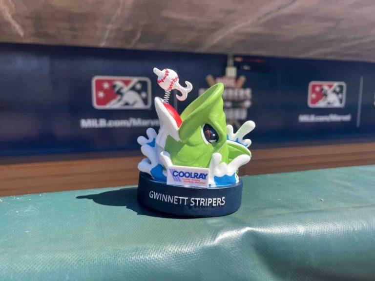 July 22, 2023 Gwinnett Stripers – Leaping Fish Bobblehead