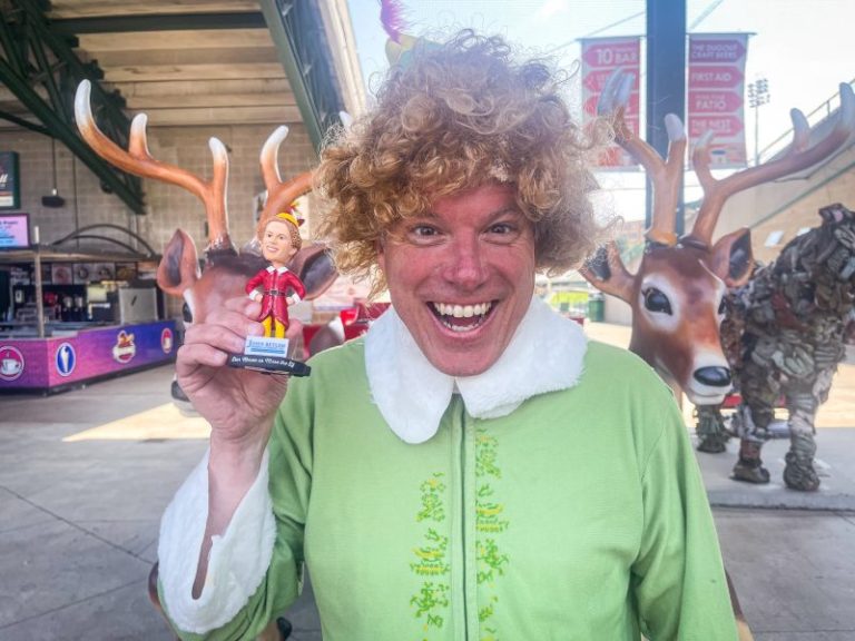 July 22, 2023 Rochester Red Wings – Mase The Elf Bobblehead