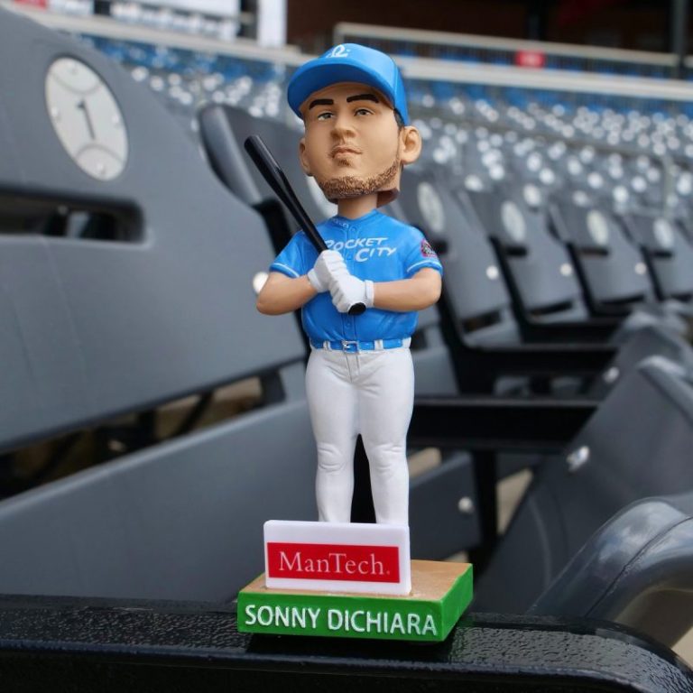 September 5, 2023 Rocket City Trash Pandas – Sonny DiChiara Bobblehead