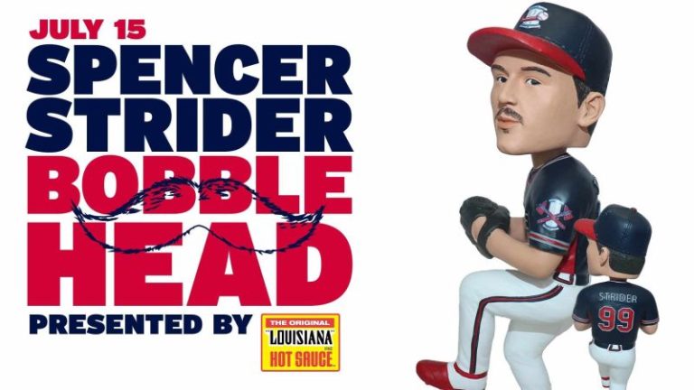July 15, 2023 Rome Braves – Spencer Strider Bobblehead