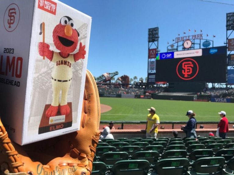July 30, 2023 San Francisco Giants – Elmo Bobblehead