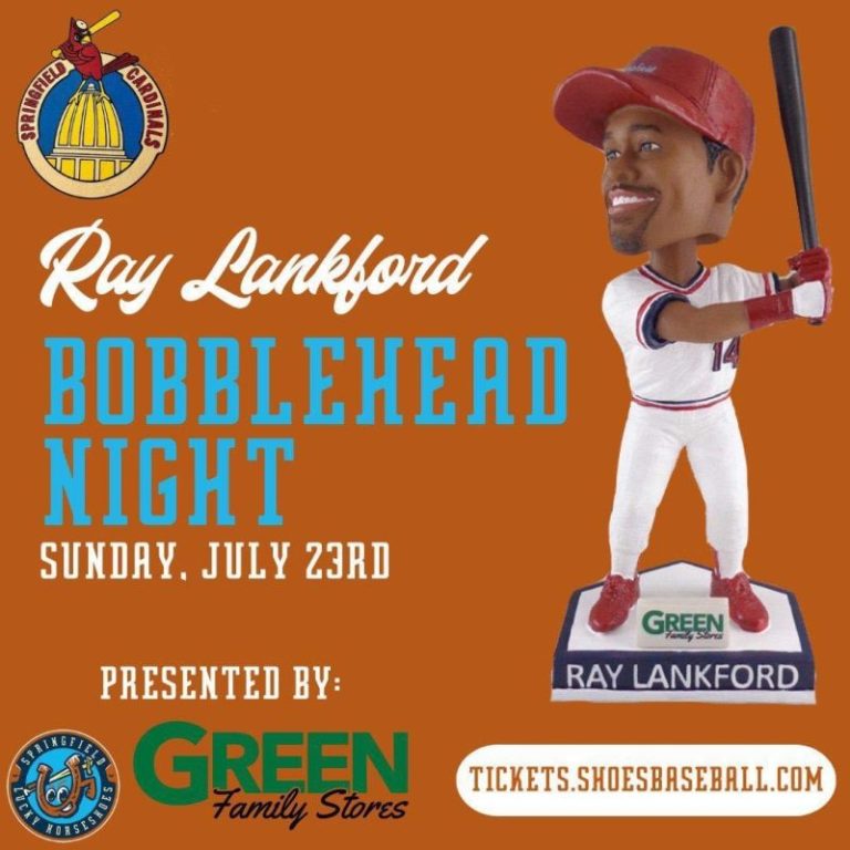 July 23, 2023 Springfield Cardinals – Ray Lankford Bobblehead