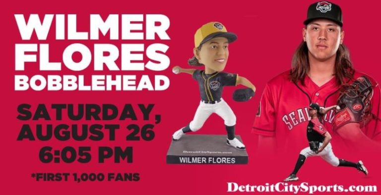 August 26, 2023 Erie SeaWolves – Wilmer Flores Bobblehead