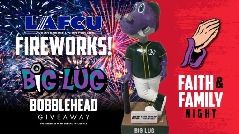 August 19, 2023 Lansing Lugnuts – Big Lug Bobblehead