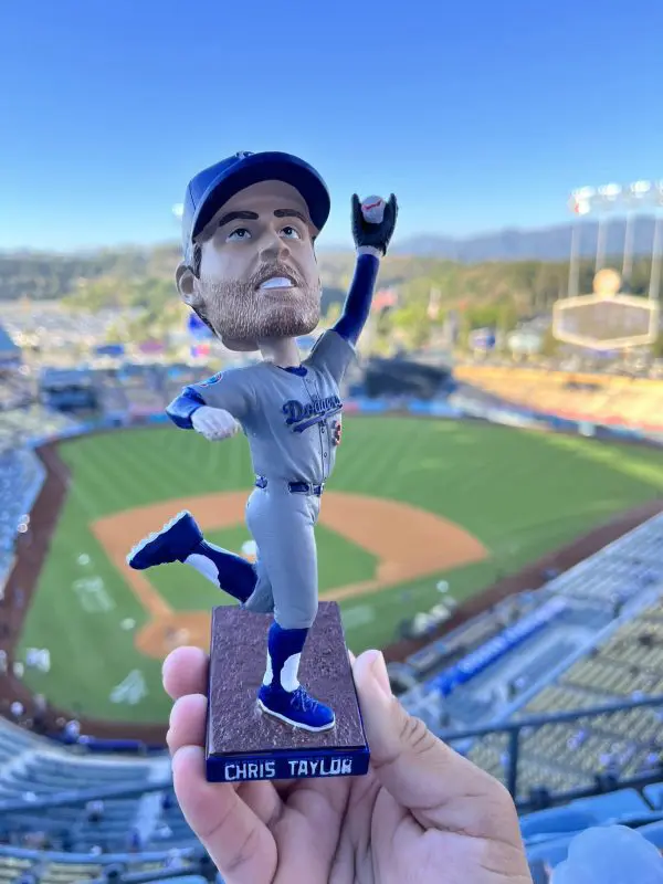 Los Angeles Dodgers on X: Playing catch with Dad on your birthday and your  bobblehead night. 🥹 It's Chris Taylor Bobblehead Night presented by  @GetSpectrum!  / X