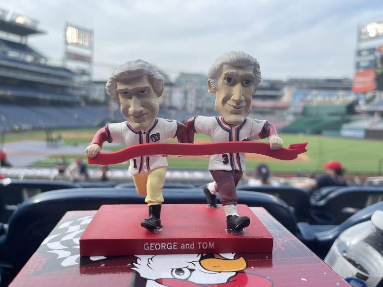 August 12, 2023 Washington Nationals – Racing Presidents Bobblehead