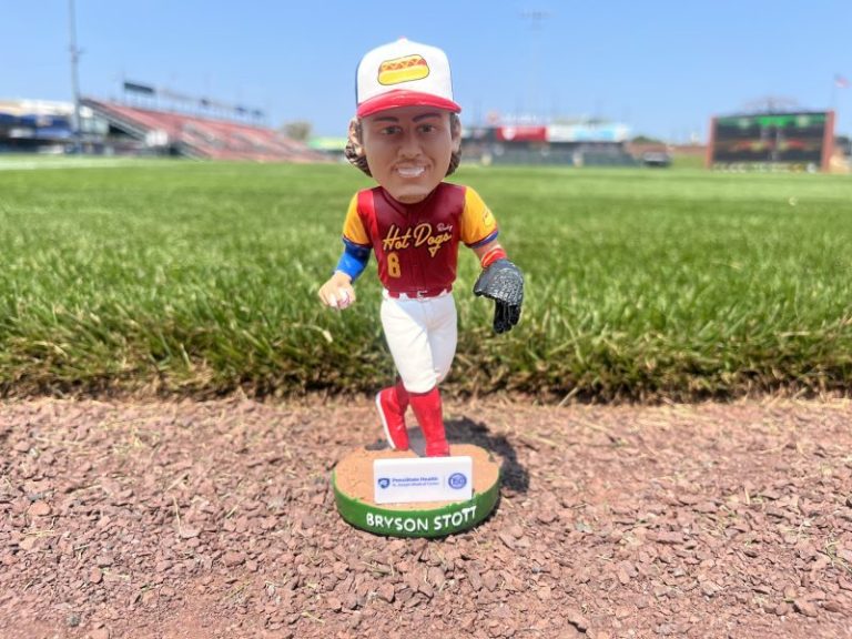 August 20, 2023 Reading Fightin Phils – Bryson Stott Bobblehead