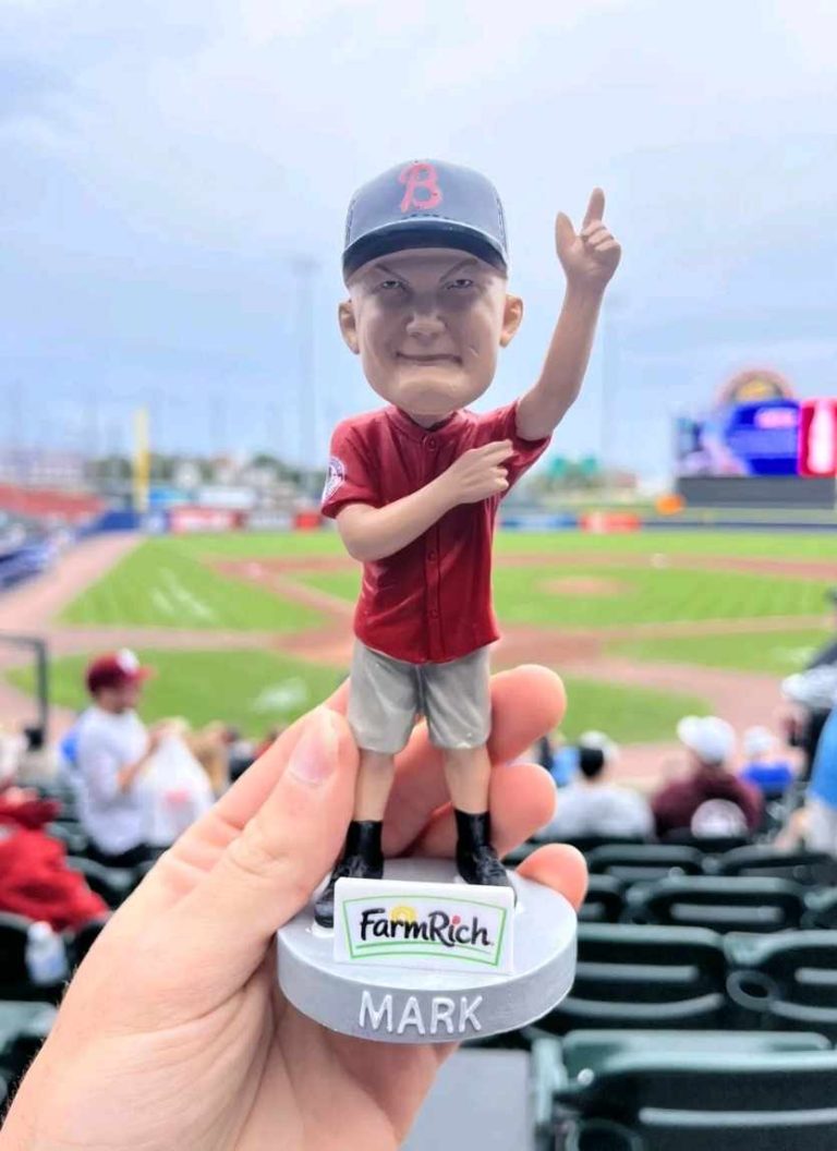 September 2, 2023 Buffalo Bisons – Mark Bobblehead