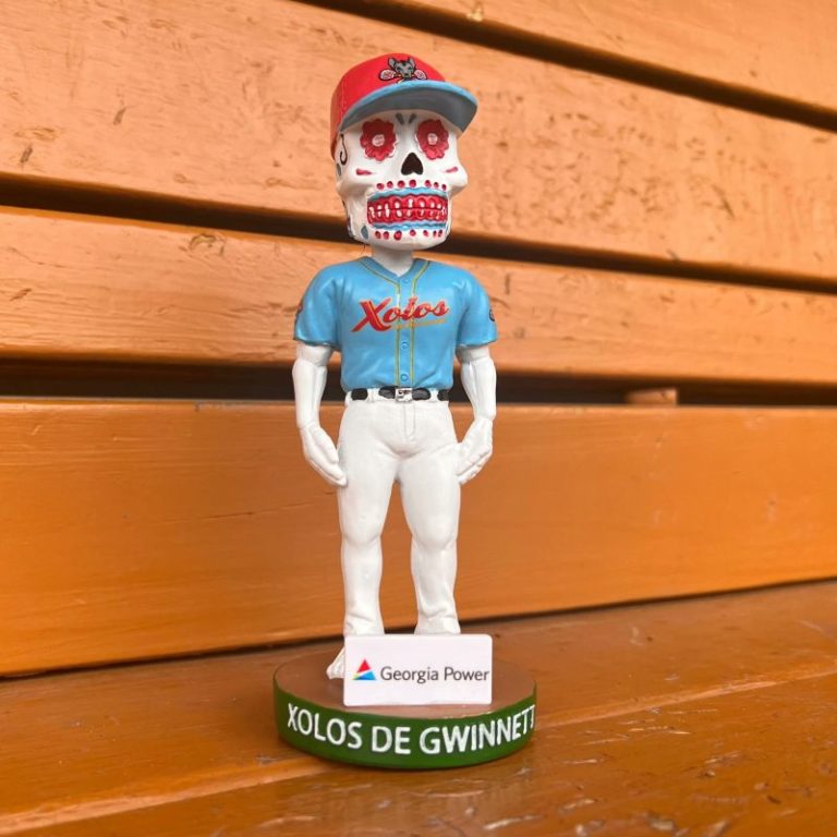 Gwinnett Strippers - Sugar Skull Bobblehead