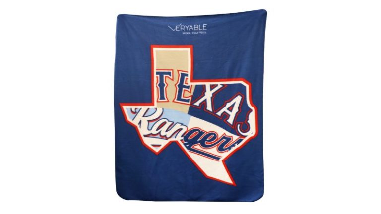 September 3, 2023 Texas Rangers – Rangers Fleece Blanket