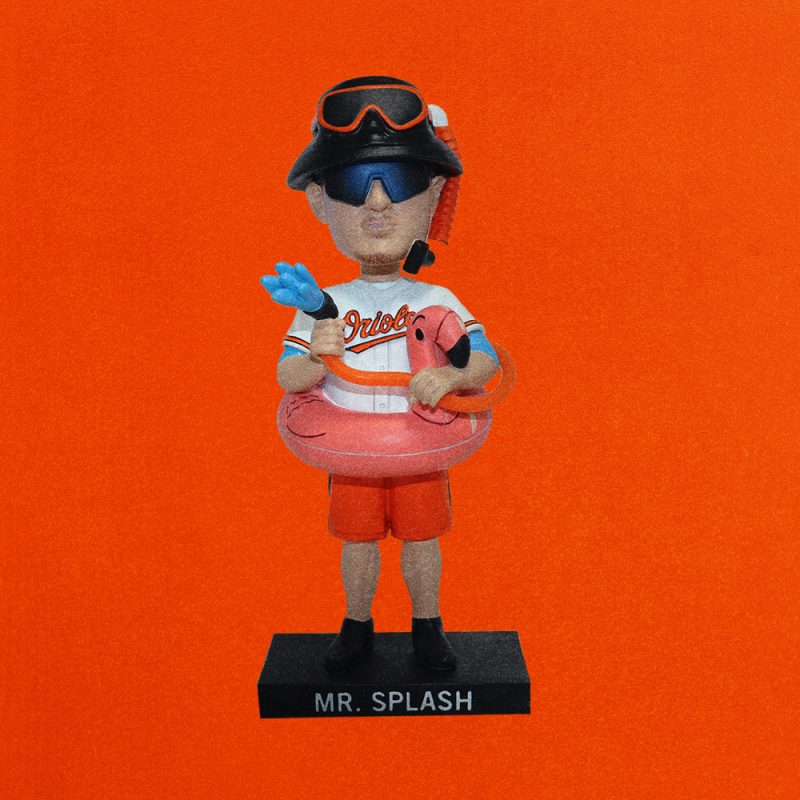 May 10, 2024 Baltimore Orioles Mr. Splash Bobblehead Stadium