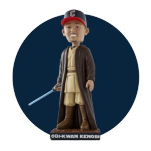 Cleveland Guardians - Obi-Kwan Kenobi Bobblehead