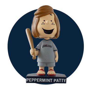 Cleveland Guardians - Peanuts Peppermint Bobblehead
