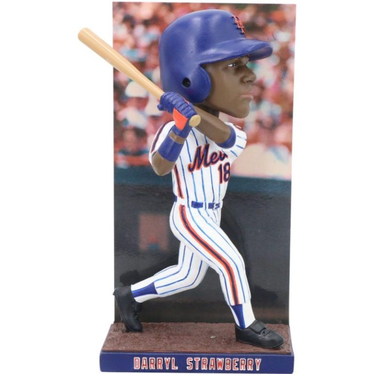 June 2, 2024 New York Mets – Darryl Strawberry Baseball Card Bobblehead