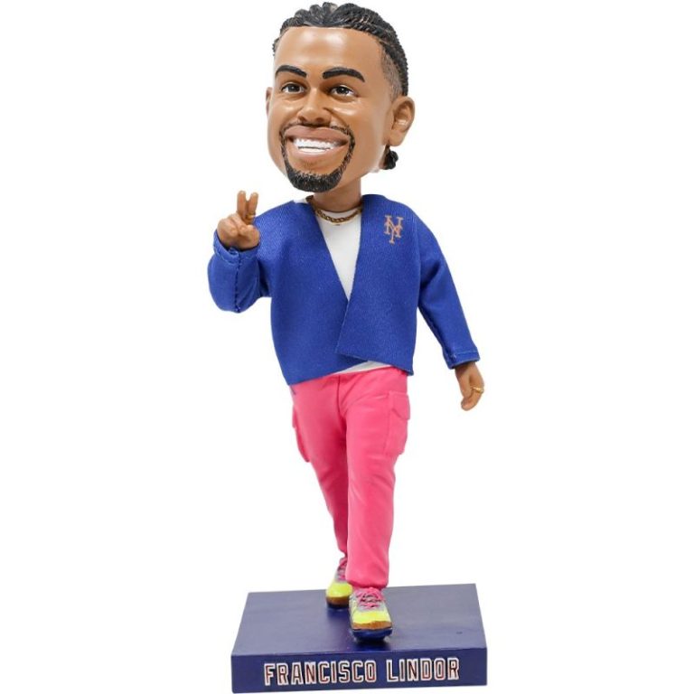 July 29, 2024 New York Mets – Francisco Lindor Streetwear Bobblehead