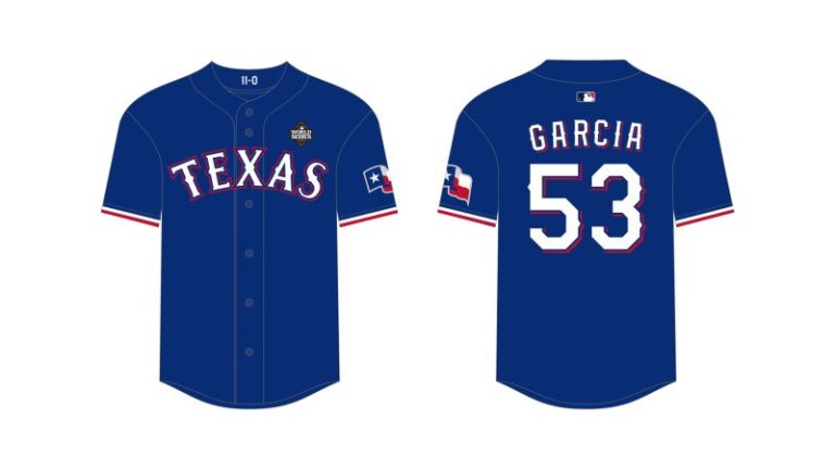 Texas Rangers - Adolis García Replica Postseason Jersey