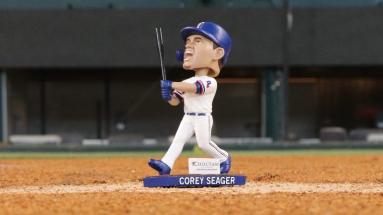 Texas Rangers - Corey Seager Silver Slugger Bobblehead