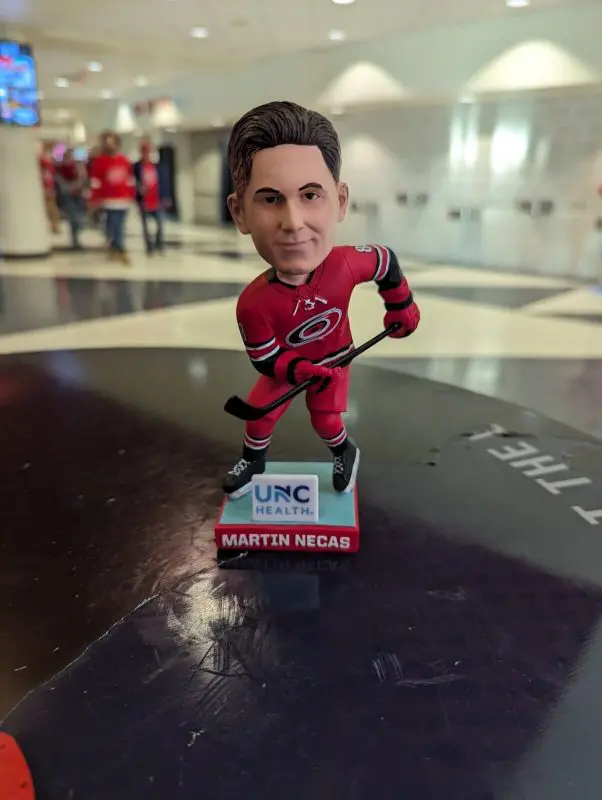 Carolina Hurricanes – Martin Necas Bobblehead