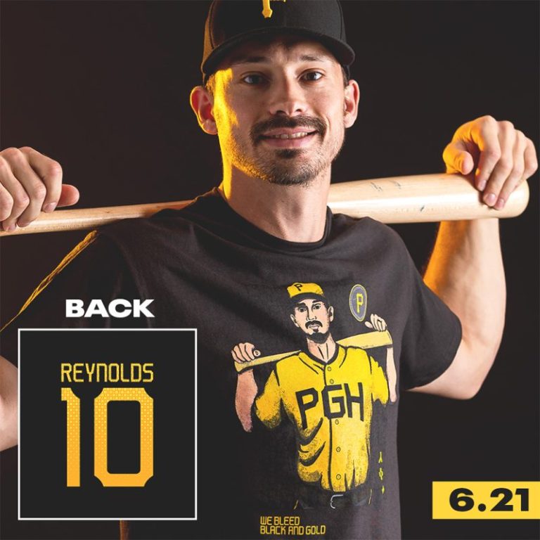 June 21, 2024 Pittsburgh Pirates – Bryan Reynolds City Connect Jersey T-Shirt