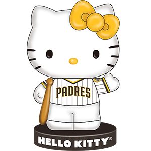 San Diego Padres - Hello Kitty Bobblehead