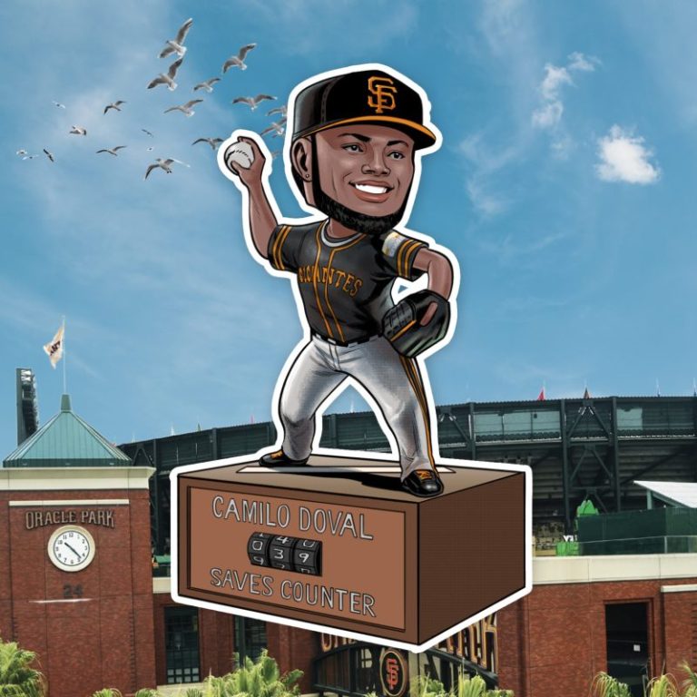 April 6, 2024 San Francisco Giants – Camilo Doval Bobblehead