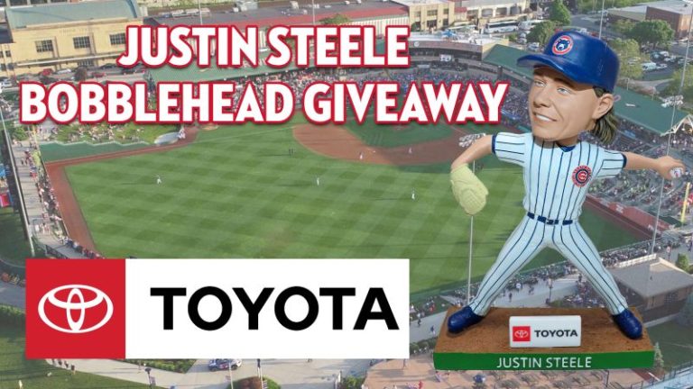 July 21, 2024 South Bend Cubs – Justin Steele Bobblehead
