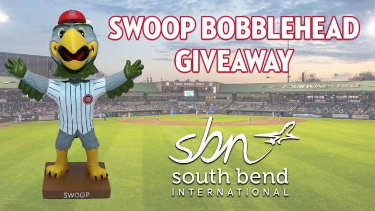 South Bend Cubs - Swoop Bobblehead