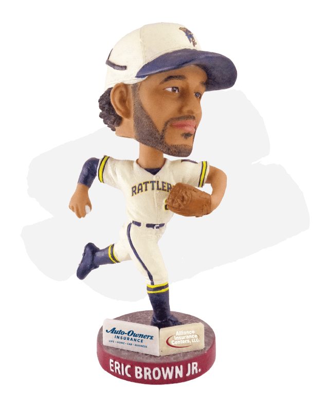 Wisconsin Timber Rattlers - Eric Brown Jr. Bobblehead