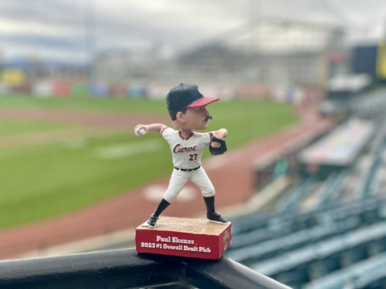 April 13, 2024 Altoona Curve – Paul Skenes Bobblestache