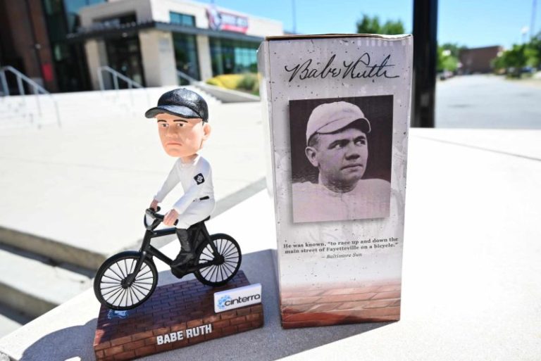 April 27, 2024 Fayetteville Woodpeckers – Babe Ruth Bobblehead