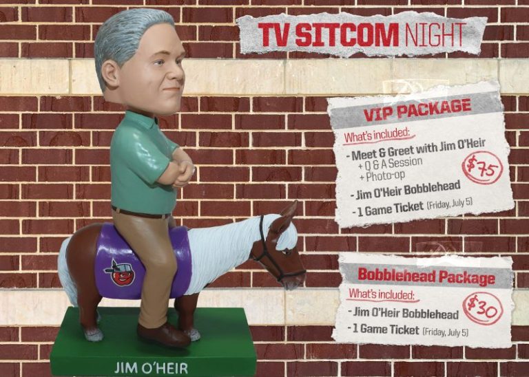 July 5, 2024 Fort Wayne TinCaps – Jim O’Heir Bobblehead
