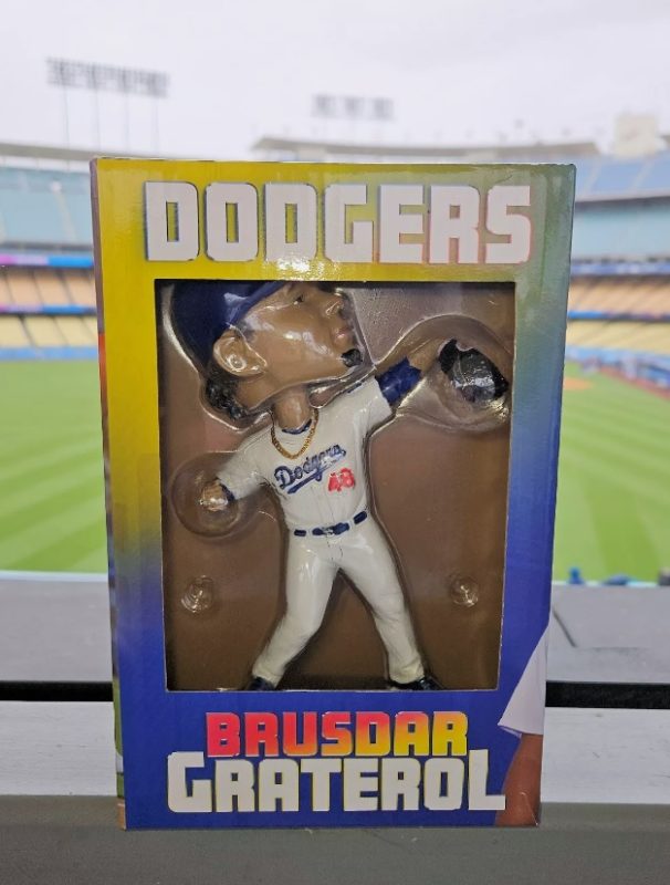 April 13, 2024 Los Angeles Dodgers – Brusdar Graterol Bobblehead