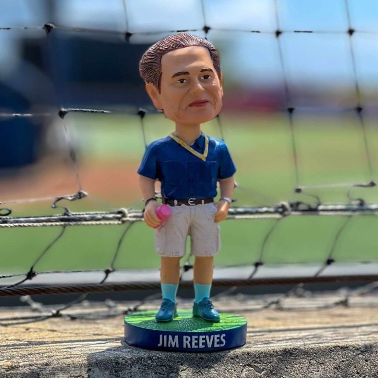 April 20, 2024 Pensacola Blue Wahoos – Jim Reeves Bobblehead