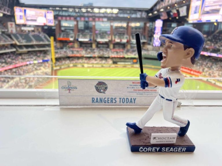 April 24, 2024 Texas Rangers – Corey Seager World Series MVP Bobblehead