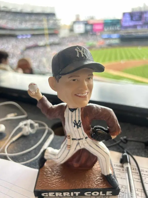 May 4, 2024 New York Yankees - Gerrit Cole Jedi Bobblehead